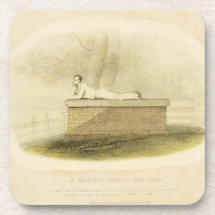 A Harrow School Boy (1805) - Lord Byron (1788-1824 Coaster