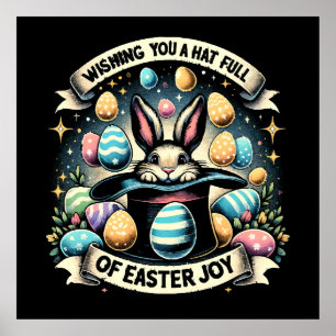A Hat full of Easter Joy Poster