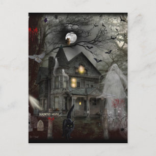 A Haunted Tale Postcard