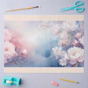 A Hazy Floral Blossom Design #3 Tissue Paper