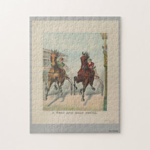 A Head And Head Finish Jigsaw Puzzle