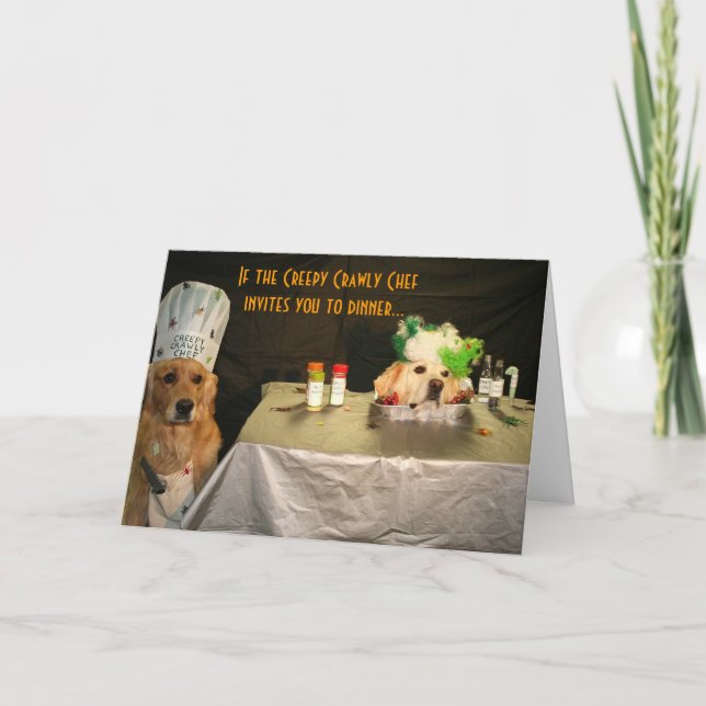 A Headless Halloween Card (Front)