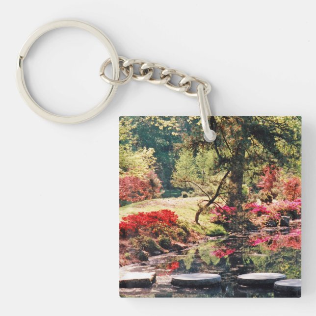 A Healing Path & A Healing Place Keychain (Front)