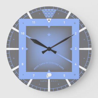 A Healthy Mind in a Healthy Body Large Clock