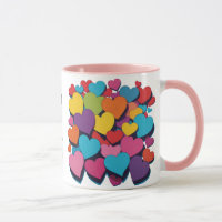 A Heap of Love Personalized Mug