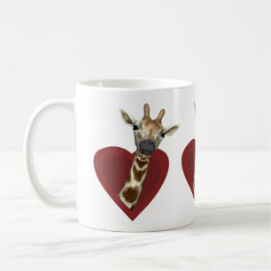A Heart For Giraffes Coffee Mug