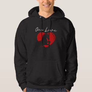 A heart for horses Rider Rider Horse with love for Hoodie