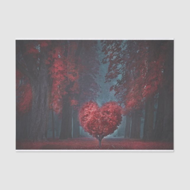 A Heart Forest Tissue Paper (Front)