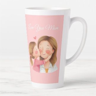 A Heartfelt Tribute for the Best Mom Ever Latte Mug