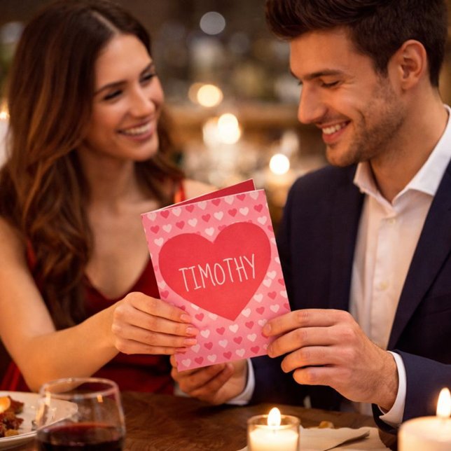 A Heartfelt Valentine’s Day for him Holiday Card (Creator Uploaded)