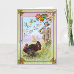 A Hearty Thanksgiving - Thanksgiving Card