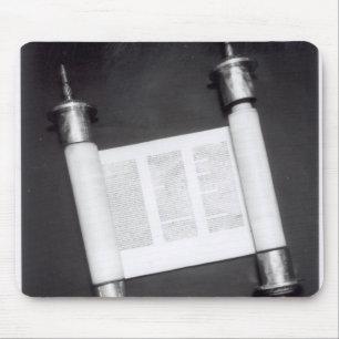 A Hebrew Scroll Mouse Pad