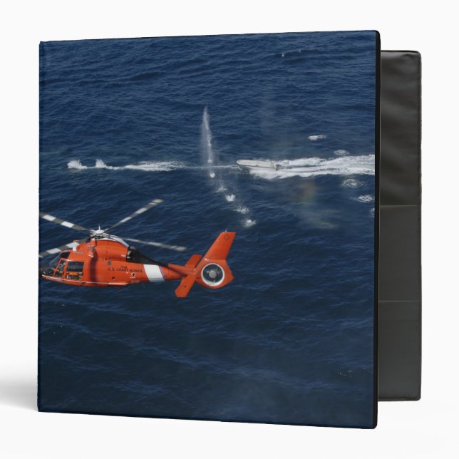 A helicopter crew trains binder (Front/Inside)