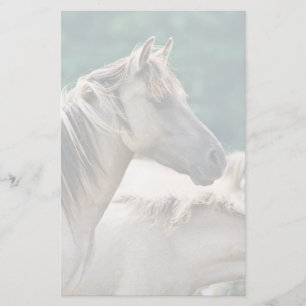 A herd of Brumby Horses from Australia Stationery