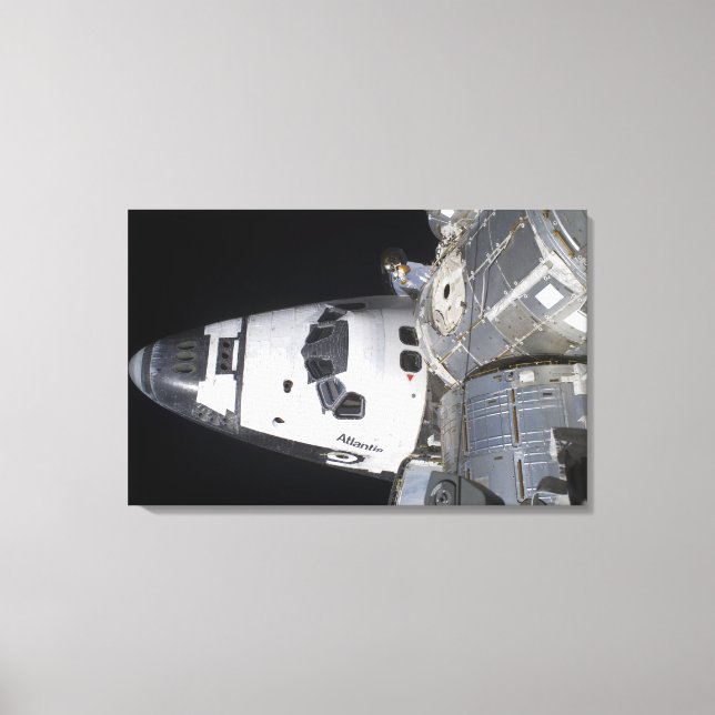 A high-angle view of the crew cabin canvas print (Front)
