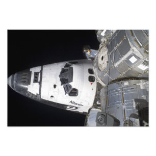 A high-angle view of the crew cabin photo print