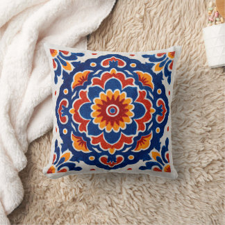 A high-quality, realistic photo of a sleek, moder Throw Pillow