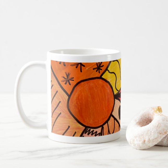 A Hint of Z "All day" mug (With Donut)