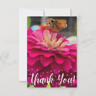 A Hint of Z "Thank You" card