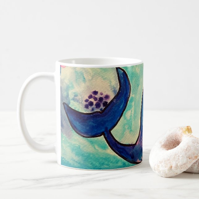 A Hint of Z "Wishing Waters" mug (With Donut)