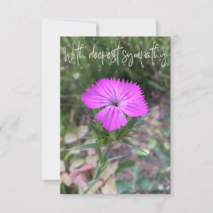 A Hint of Z "With deepest sympathy" card