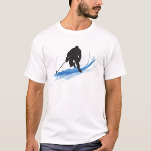 A Hockey Player on ice T-Shirt