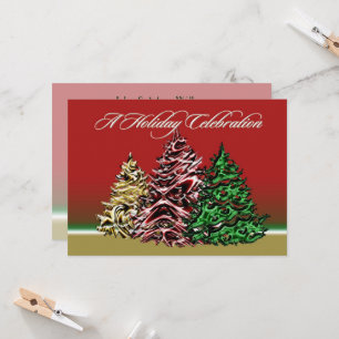 A Holiday Celebration Invitation Card