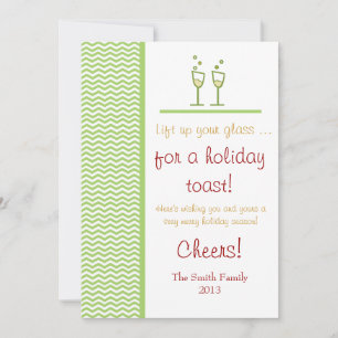 A Holiday Toast Card
