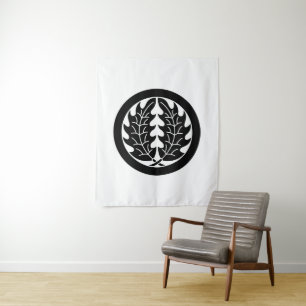 a holly around tapestry