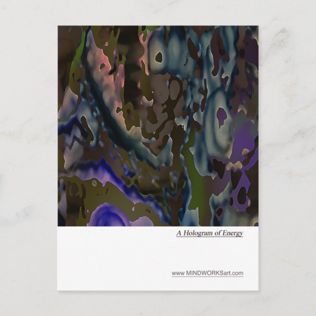A Hologram of Energy Postcard (Front)