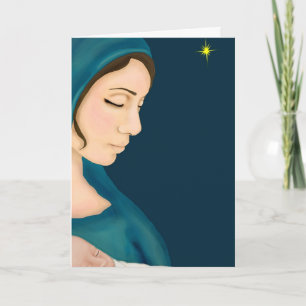 A holy Christmas Holiday Card