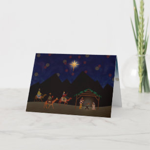 A HOLY NIGHT IN BETHLEHEM HOLIDAY CARD