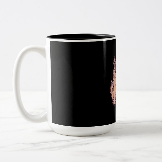 A Home Without A German Shepherd Is A Home Two-Tone Coffee Mug (Left)