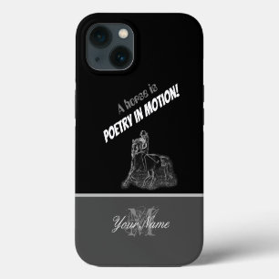 A horse is poetry in motion! iPhone 13 case