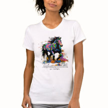 “A horse loves freedom!