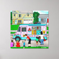 A Hot Summer Day | A Whimsical Illustration