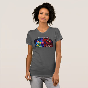 A House Divided Cartoon Split‑Panel T-Shirt