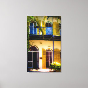A House in Key West Canvas Print