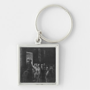 A house of refuge keychain