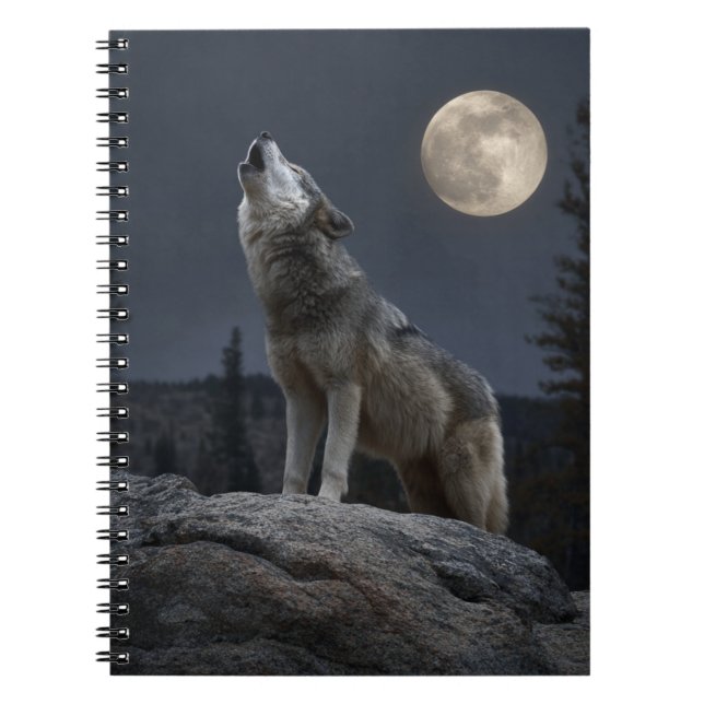 A Howling Wolf Notebook (Front)