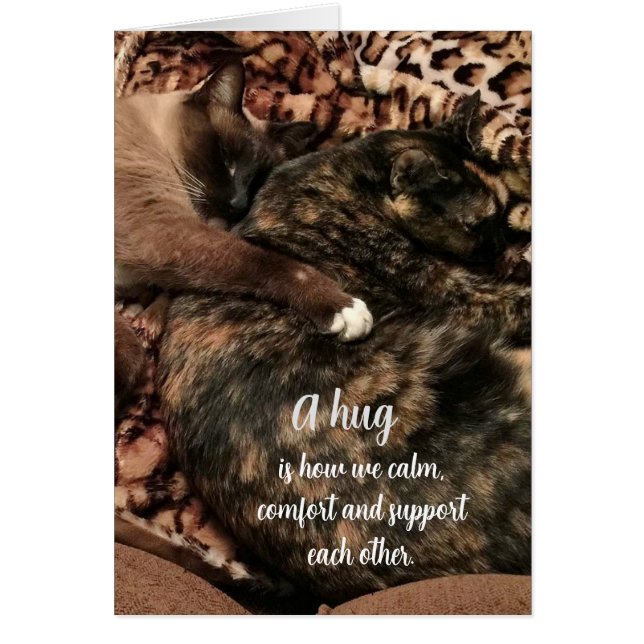 "A hug..................." (Front)