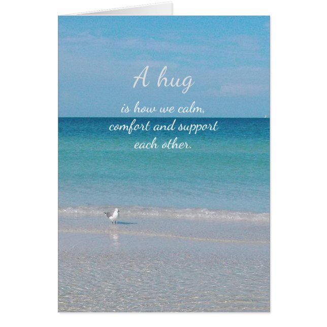 "A hug..................." (Front)
