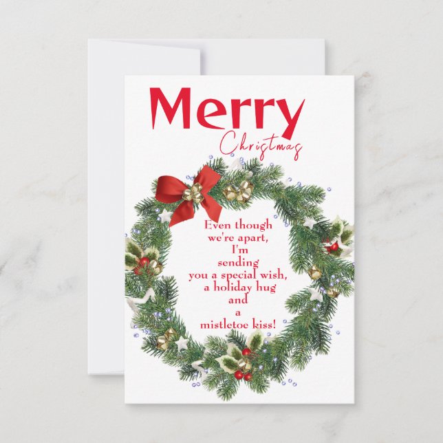 A Hug for Christmas  Card (Front)