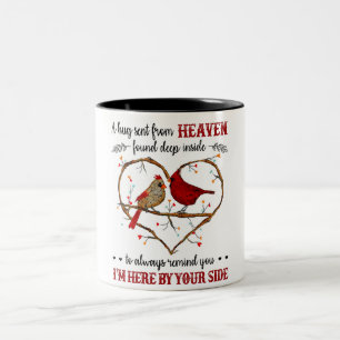 A Hug Sent From Heaven/Bereavement Two-Tone Coffee Mug