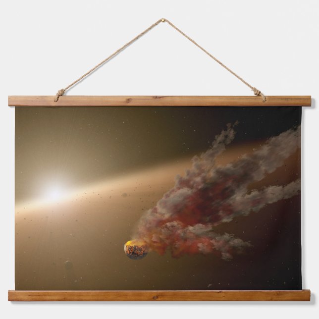 A Huge Eruption Around Star Ngc 2547-Id8. Hanging Tapestry (Front)