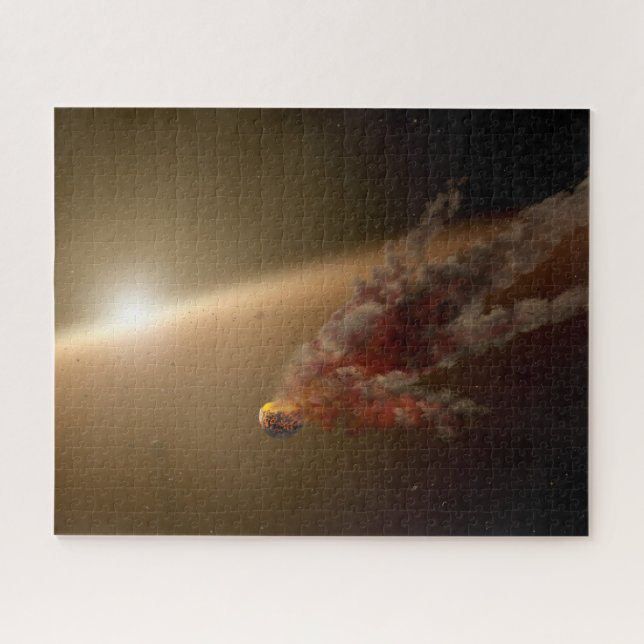 A Huge Eruption Around Star Ngc 2547-Id8. Jigsaw Puzzle (Horizontal)