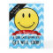 A Huge Smile Get Well Soon Custom Big Card