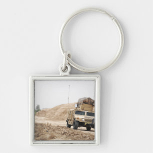 A Humvee conducts security Keychain