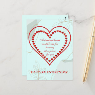 A Hundred Hearts, Valentine Postcard