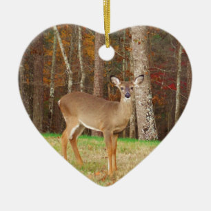 A Hunter's Dream Deer Ceramic Ornament
